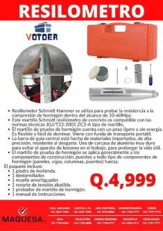RESILIÓMETRO PARA CONCRETO en Quetzaltenango - Imagen 2