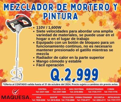 REVOLVEDOR ELECTRICO DE CONCRETO en Retalhuleu - Imagen 1