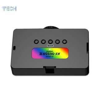RGB LED Camera Phone Video Fill Light Full Color Rechargeabl … in Singapore - Image 1
