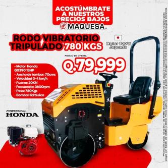 RODILLO COMPACTADOR / RODOVIBRATORIO TRIPULADO 1.7 TONELADAS en Retalhuleu - Imagen 3