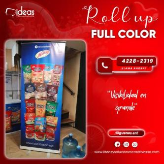 ROLL UP FULL COLOR en Ciudad de Guatemala - Imagen 1