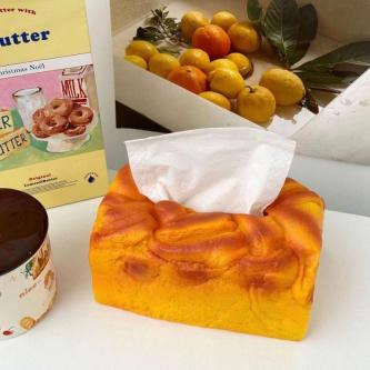 ROSEGOODS Tissue Box, Toast Shaped Creative Paper Holder, … in Singapore - Image 1