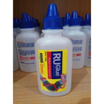 RUCIKA RUGLUE BOTTLE 60 GR GLUE PIPE FITTING PVC ADHESIVE PRALON in Singapore - Image 1