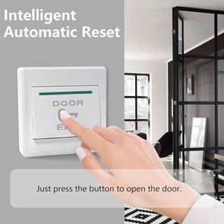 Recessed Plastic Exit Button – For Door Control System in Singapore - Image 1