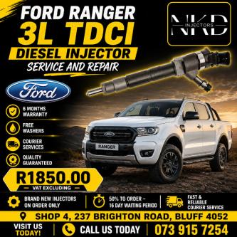 Recon For Your Ford Ranger 3.0L BT50 Diesel Injectors in Durban - Image 1