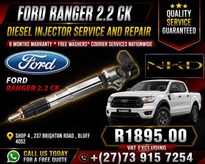 Recondition Ford Ranger 2.2L Diesel Injectors in Durban - Image 1