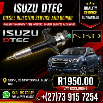 Recondition Isuzu Dtec Diesel Injectors in Durban - Image 1