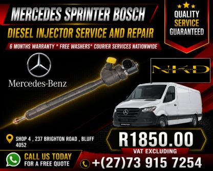 Recondition Mercedes Sprinter Bosch Diesel Injectors in Ladysmith - Image 1
