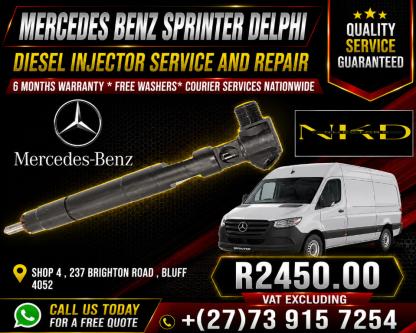 Recondition Mercedes Sprinter Delphi Diesel Injectors in Durban - Image 1