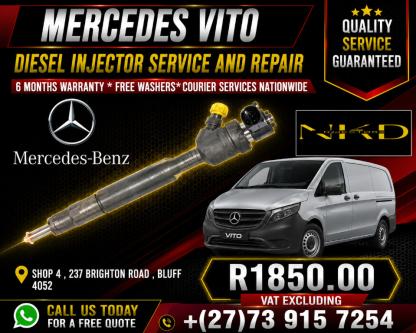 Recondition Mercedes Vito Diesel Injectors in Durban - Image 1