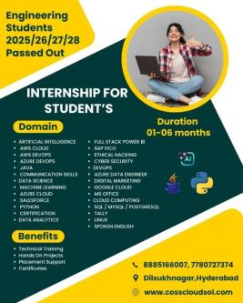 Remote software engineering internship 2025 India in Hyderabad - Image 1