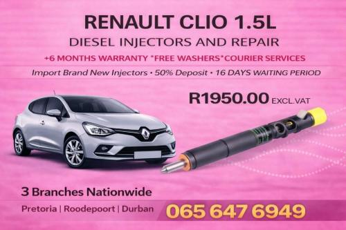 Renault Clio Diesel Injectors in Durban - Image 1