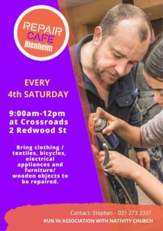 Repair Cafe in Blenheim - Image 1
