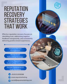 Reputation Recovery Strategies That Work – AQVA Marketing in Varanasi - Image 1