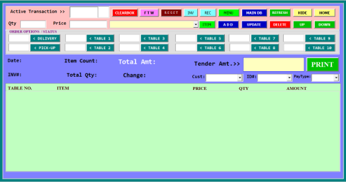Resto System created in Excel in Pasig - Image 4
