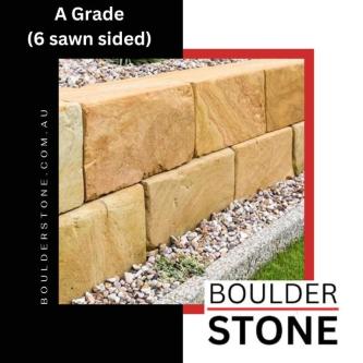 Retaining Wall Sandstone Blocks in Ashmore - Image 2