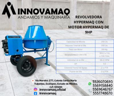 Revolvedora HYPERMAQ RHK-1 – 1 Saco, Flecha Desarmable en Tulpetlac - Imagen 1