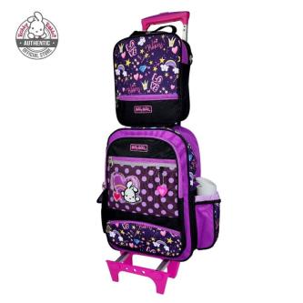 Robby Rabbit Princess Heart Soft Trolley 16-Inch (Purple, … in Singapore - Image 1