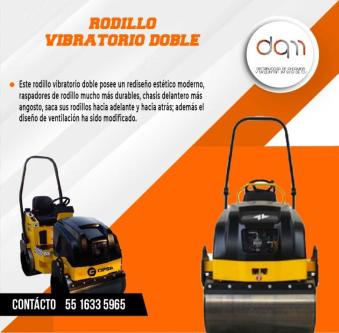 Rodillo vibratorio doble cipsa en Heroica Matamoros - Imagen 1
