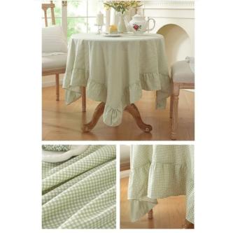 Round Table Tablecloth Table Decoration Tablecloth Cream … in Bishan - Image 1