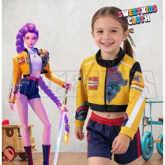 Rumi Huntrix Cosplay Crop Jacket Set Rumi Kpop Demon … in Singapore - Image 1