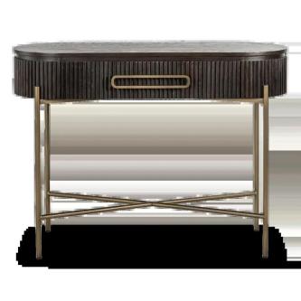 Rustic Solid Wood Console Table – Stylish & Functional in Dubai - Image 1