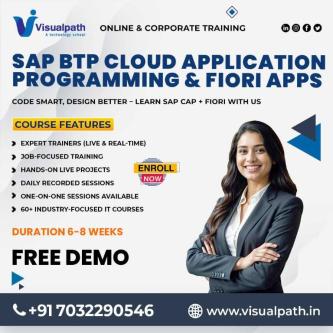 SAP BTP Cloud Application Programming Online Training Visualpath in Cumbum - Image 1