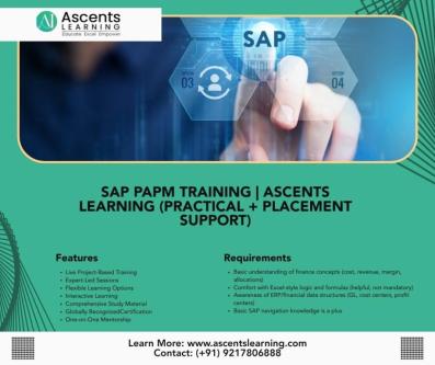 SAP PAPM Training | Ascents Learning (Practical + Placement Supp in Noida - Image 1