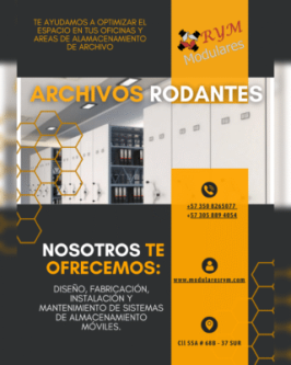 SERVICIO INTEGRAL DE ARCHIVOS RODANTES REUBICACIÓN en Bogotá - Imagen 1