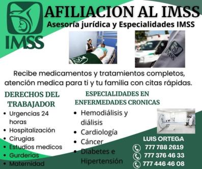 SERVICIO MEDICO IMSS en Cuernavaca - Imagen 1