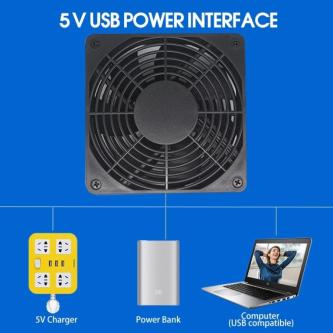 【SG】1800RPM USB Router Fan Wifi Modem Fan Cooling Rack … in Woodlands - Image 1
