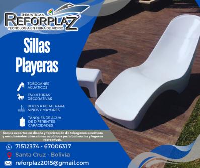 SILLAS PLAYERAS en Oruro - Imagen 1
