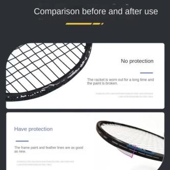 SIRENU Racket Head Protector Tape, Anti Paint Self … in Singapore - Image 1