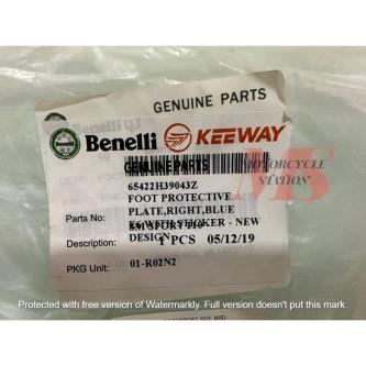 SM SPORT 110 R FOOT PROTECTIVE PLATE LEFT/RIGHT 2019 … in Seremban - Image 1