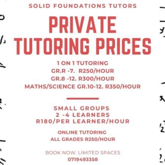 SOLID FOUNDATIONS TUTORS GR.R-12 in Nigel - Image 2