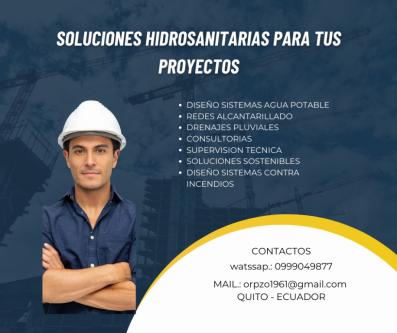 SOLUCIONES HIDROSANITARIAS PARA TUS PROYECTOS en Quito - Imagen 1