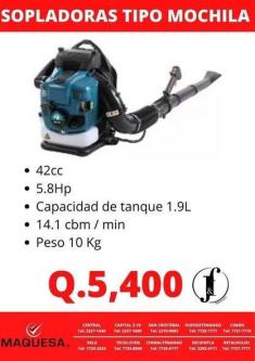 SOPLADORA DE HOJAS en Retalhuleu - Imagen 1