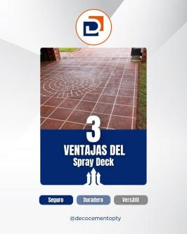 SPRAY DECK PTY TEXTURA QUE RESPIRA DISEÑO. CHAME. en San Miguelito - Imagen 4