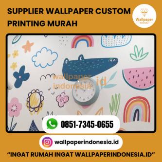 SUPPLIER WALLPAPER CUSTOM PRINTING MURAH in Surabaya - Image 1