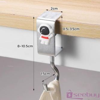 SUY Multipurpose Table Edge hook Rotatable Metal in Singapore - Image 1