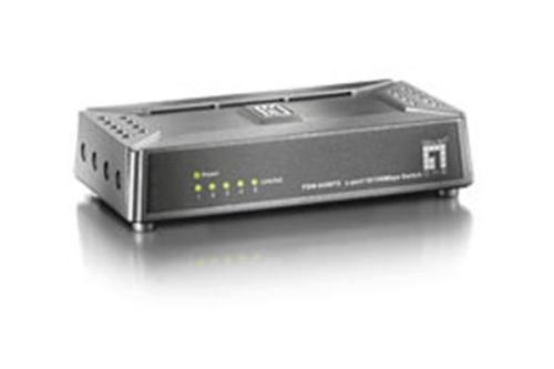SWITCH LEVEL ONE NO GESTION 5 PUERTOS 10/100 MINI NO RACK … en Málaga - Imagen 1