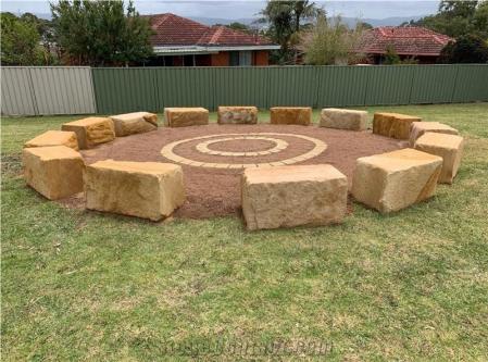 Sandstone Yarning Circles in Ashmore - Image 1