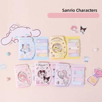 Sanrio Sticky Note Sticker Set / Cute Character Bookmark in Singapore - Image 1