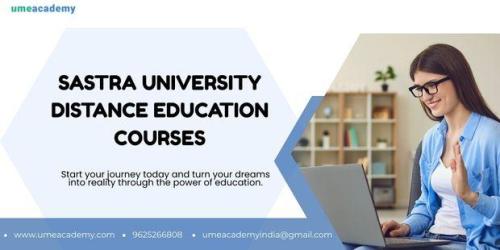 Sastra University Distance MBA Program in Thanjavur - Image 1