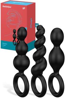Satisfyer Booty Call Butt Plug Set (3 Pce) in Greymouth - Image 1
