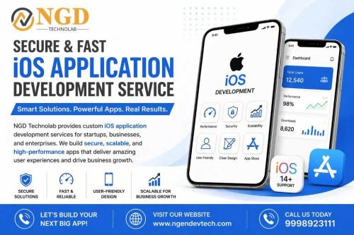 Secure & Fast iOS Application Development Service | NGD Technola in Kovalam - Image 1