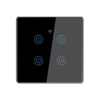 Secuview Four Gang Wi-Fi Remote Control Smart Switch With Metal in Lincoln - Image 4