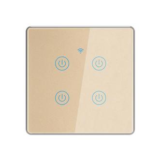 Secuview Four Gang Wi-Fi Remote Control Smart Switch With Metal in Lincoln - Image 6