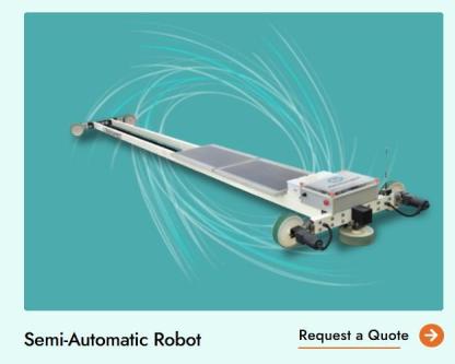 Semi-Automatic Solar Panel Cleaning Robot in Pune - Image 1