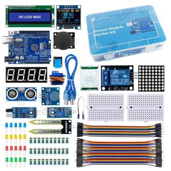 Sensor Module Starter Kit with UNOR3 CH340 0.96 inch 1602 … in Canberra - Image 1